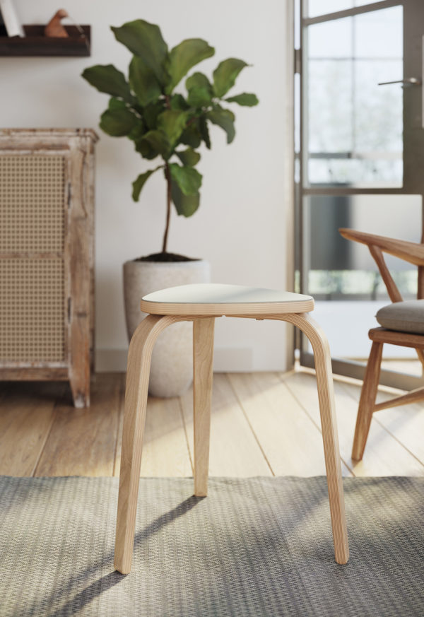 Linosa voor de IKEA Kyrre kruk
