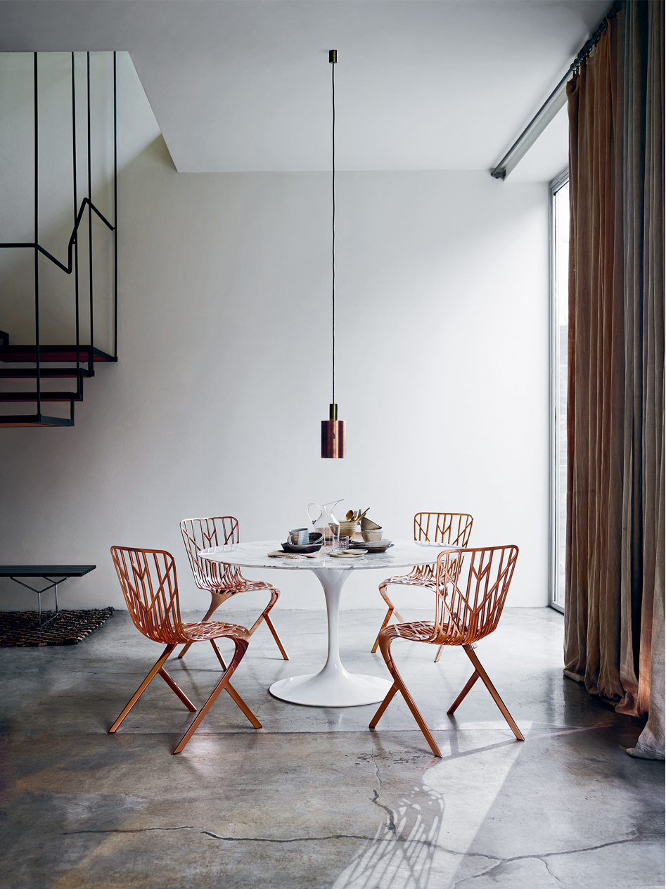 Varen nauwkeurig Dressoir Saarinen Tulp tafel-rond- op maat tot en met 180 cm