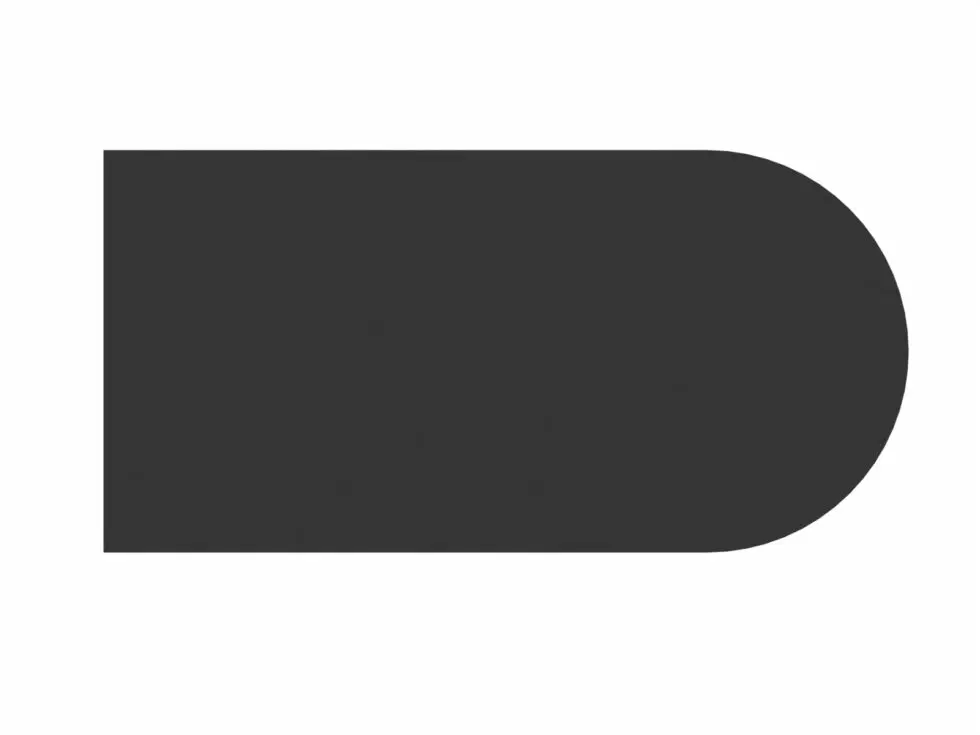 half plat ovaal tafelblad op maat