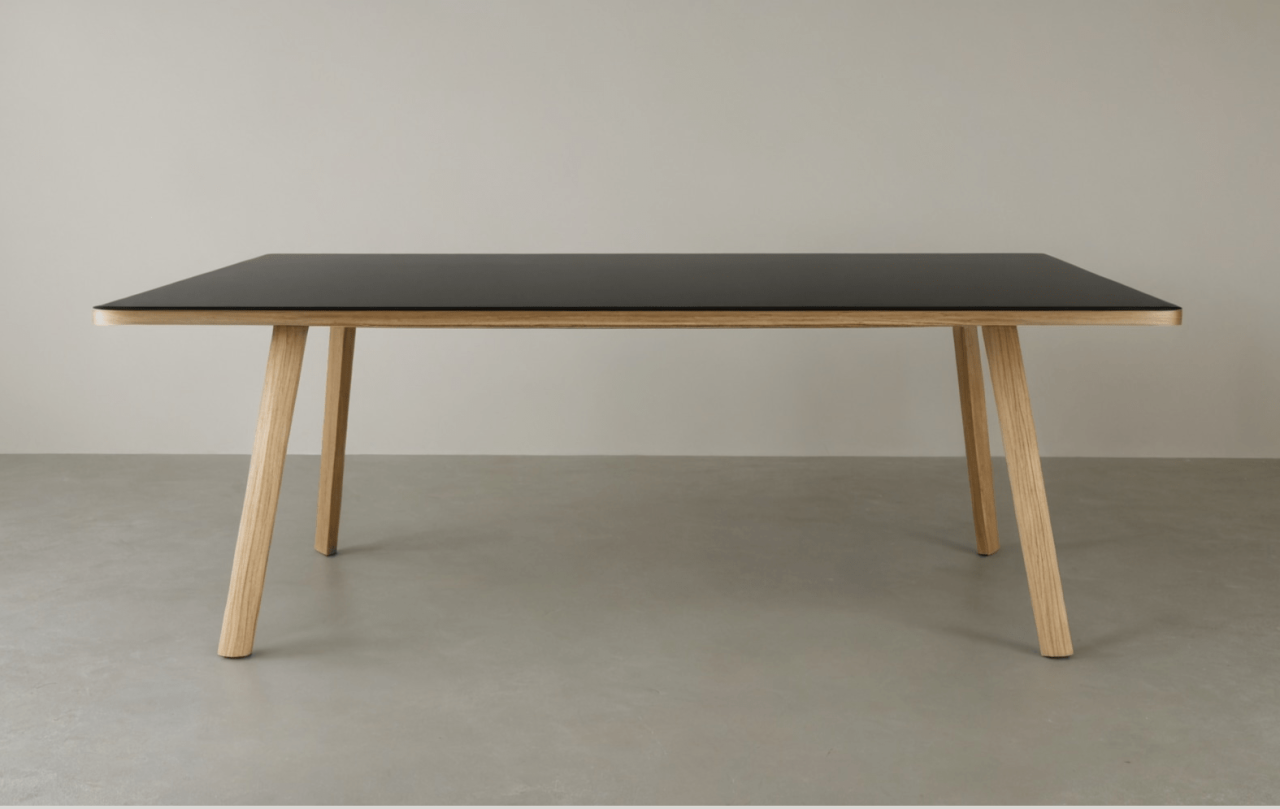 eettafel op maat houten poten