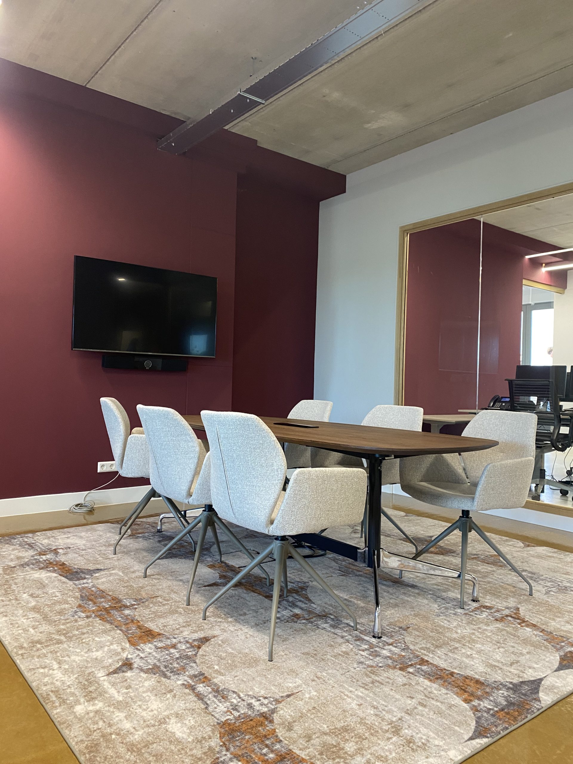 Vitra segmented table op maat